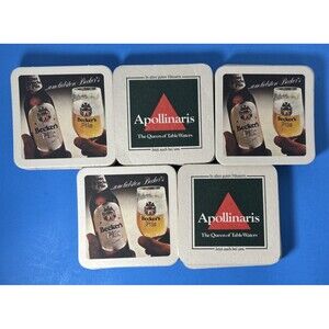 Becker’s Pils Vintage Lot of 50 BEER ,DRINK ,BAR Moisture Absorbing Coasters EUC